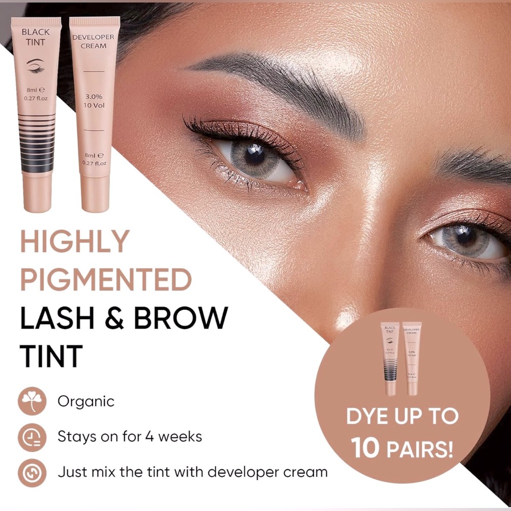 Eyelash + Eyebrow Tint